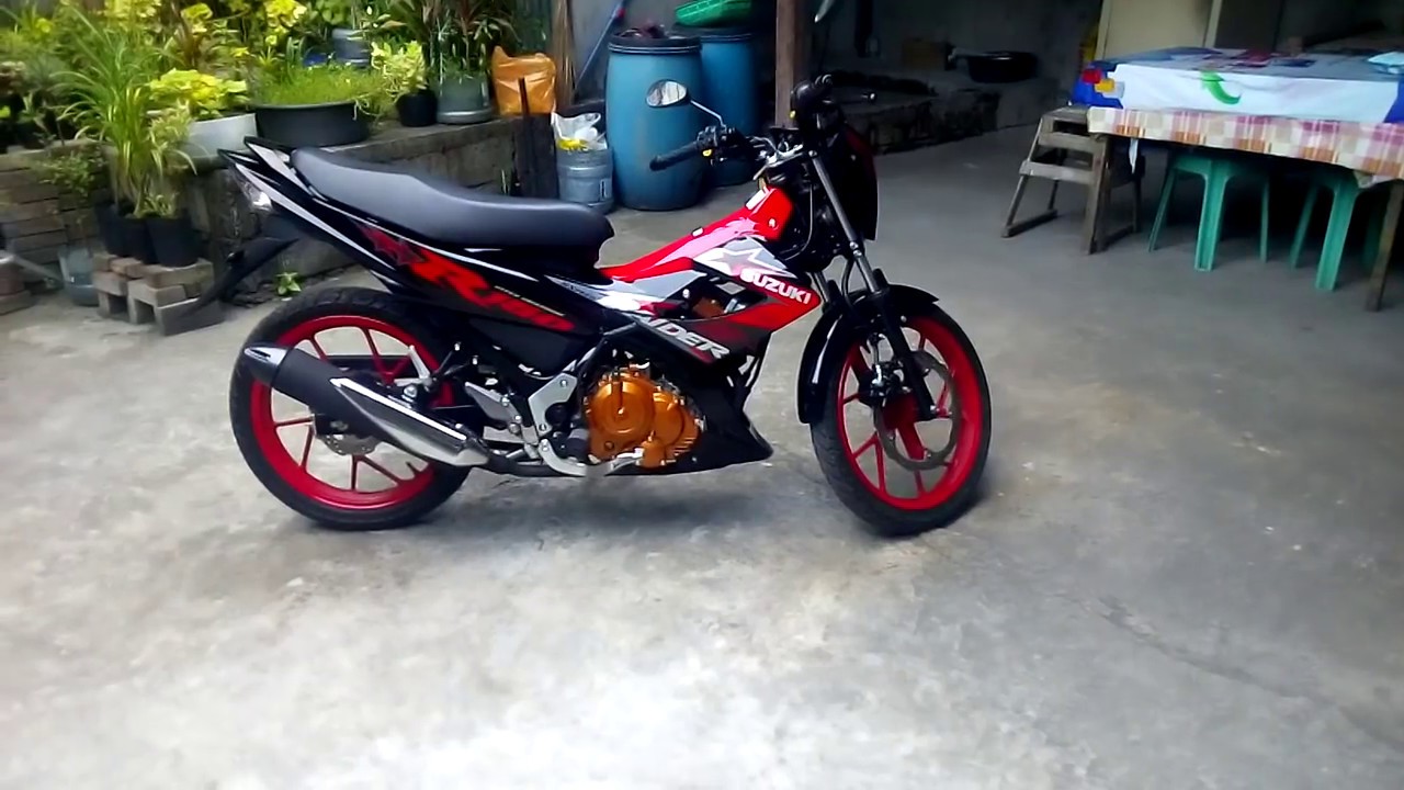 Raider 150 Hyper Underbone 2017|Carburator|Black-Red