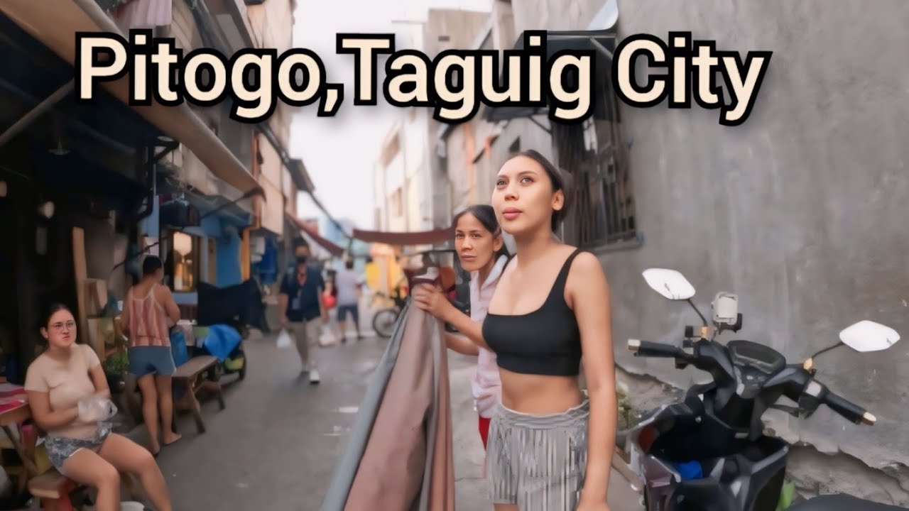 Strolling Around the Streets of PITOGO,TAGUIG CITY Philippines