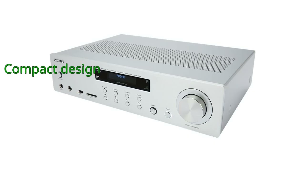 REVIEW (2026): Aiwa AMU-120BT HiFi Amplifier. ESSENTIAL details.