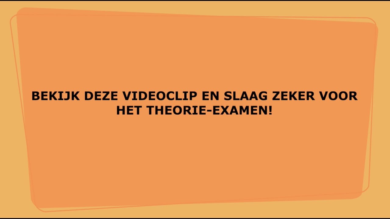 50 Rijbewijs B Theorie Examenvragen En Juist Antwoorden Om Te Slagen Proefexamen DEEL 2