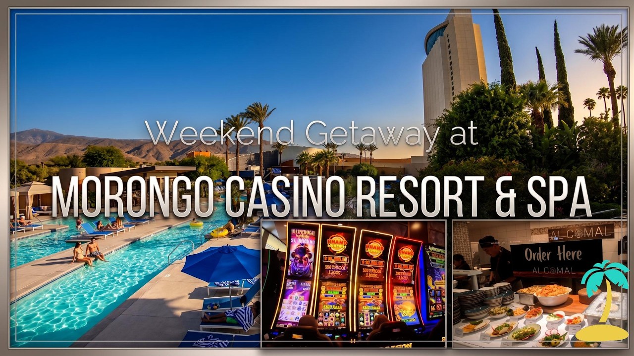 Weekend Getaway at Morongo Casino Resort | Pool, Buffet & Room Tour (June 2025)   #MorongoCasino