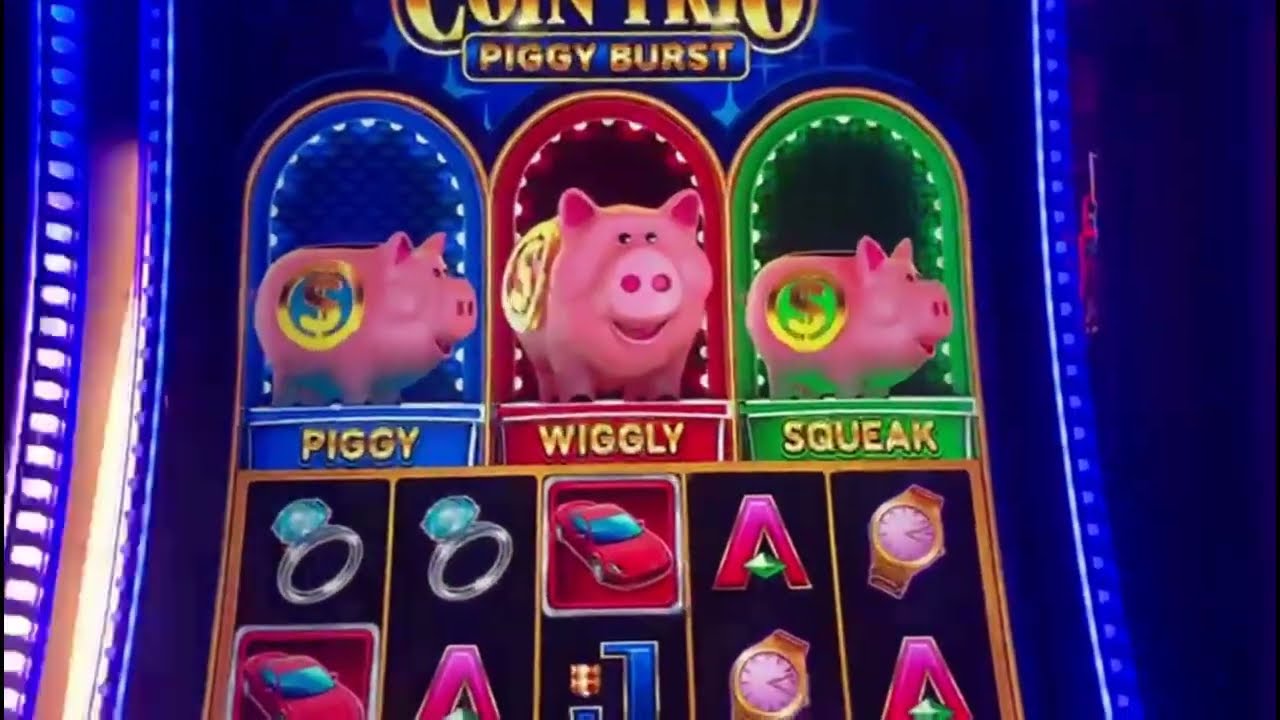 I Bought Bonus Games On The Coin Trio Piggy Burst At Park MGM Las Vegas