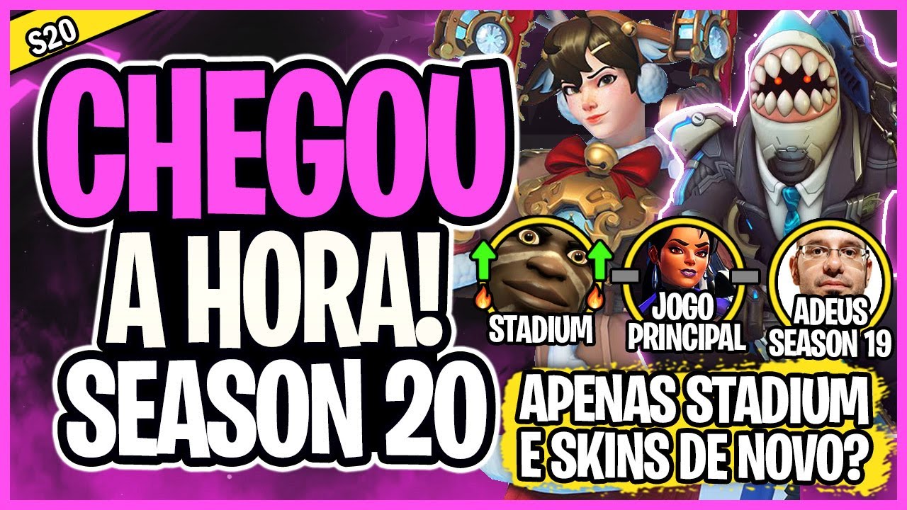 SEASON 20 OVERWATCH 2 - EXPECTATIVAS, FOCO ERRADO DA BLIZZARD?, DOMIN&Acirc;NCIA DO STADIUM E MAIS!