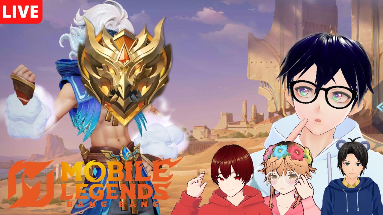 🔴Playing mobile legends with my bestie!!!