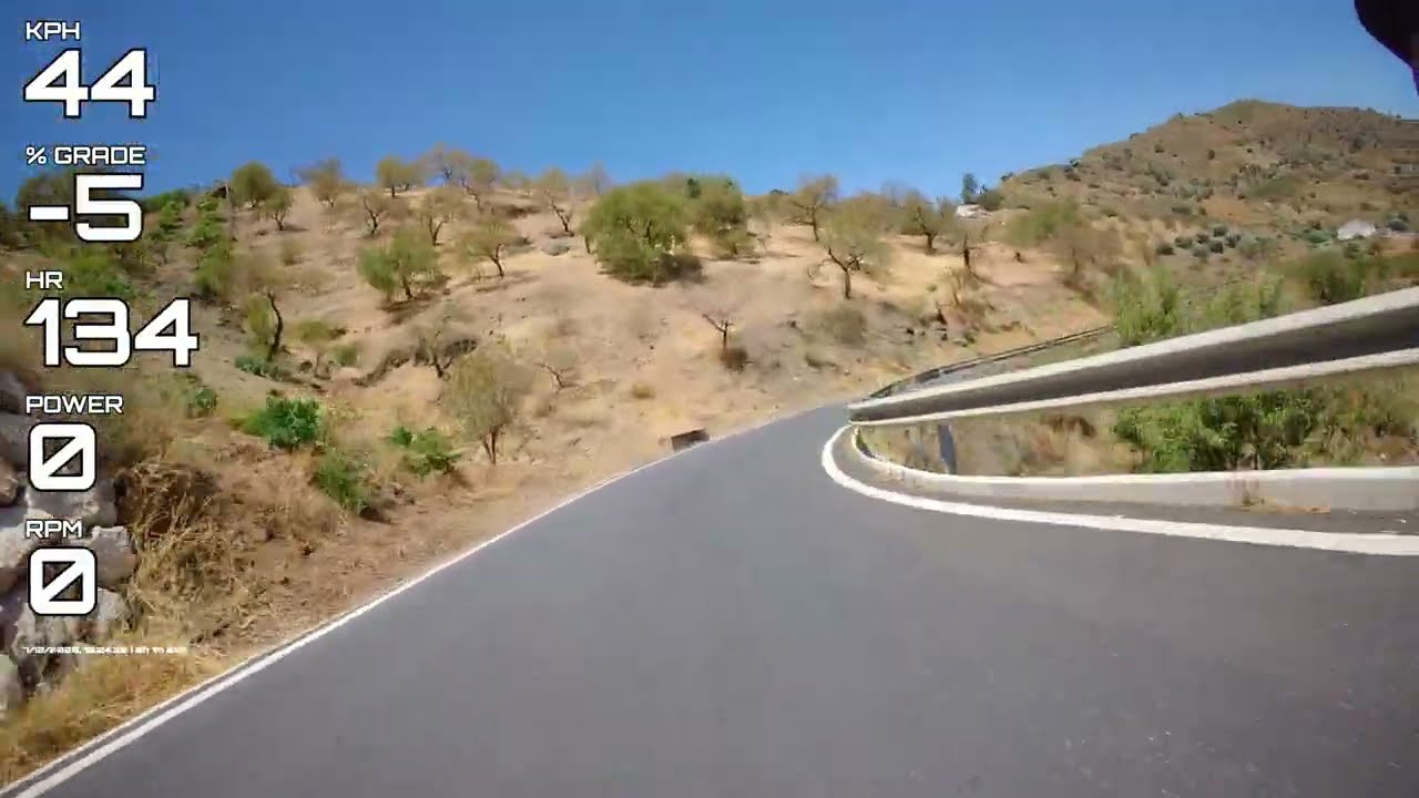C&uacute;tar - El Borge downhill 12 Jule 2025