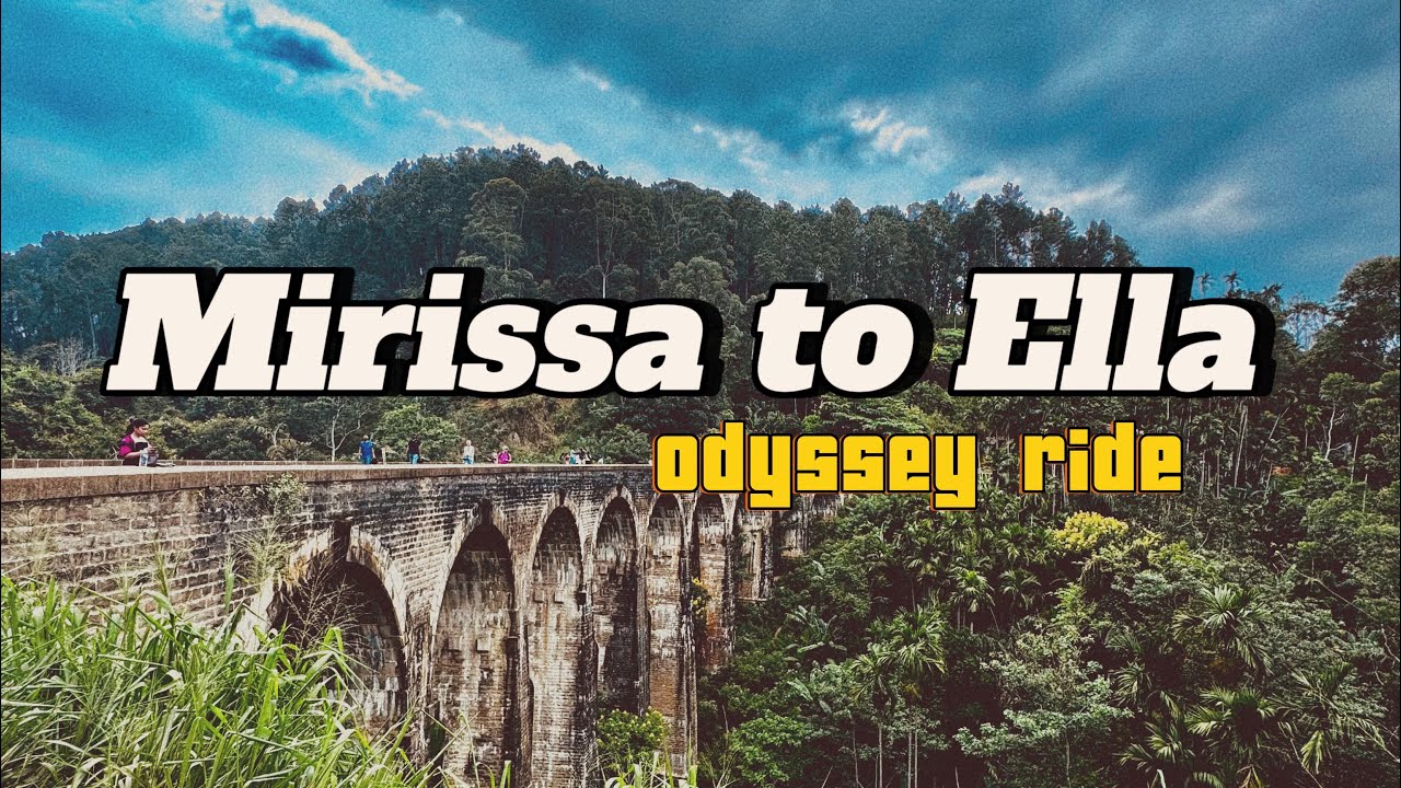 Best places to visit in Sri Lanka | Mirissa to Ella train ride 