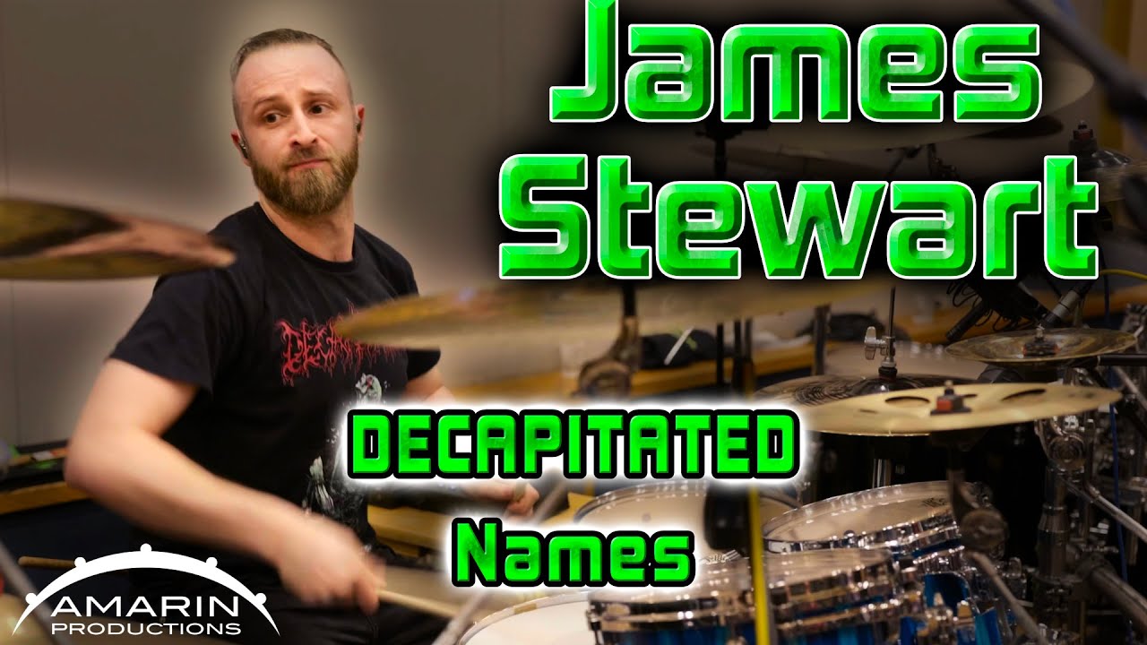 James Stewart &ndash; &ldquo;Names&rdquo; Drum Playthrough | Amarin Productions