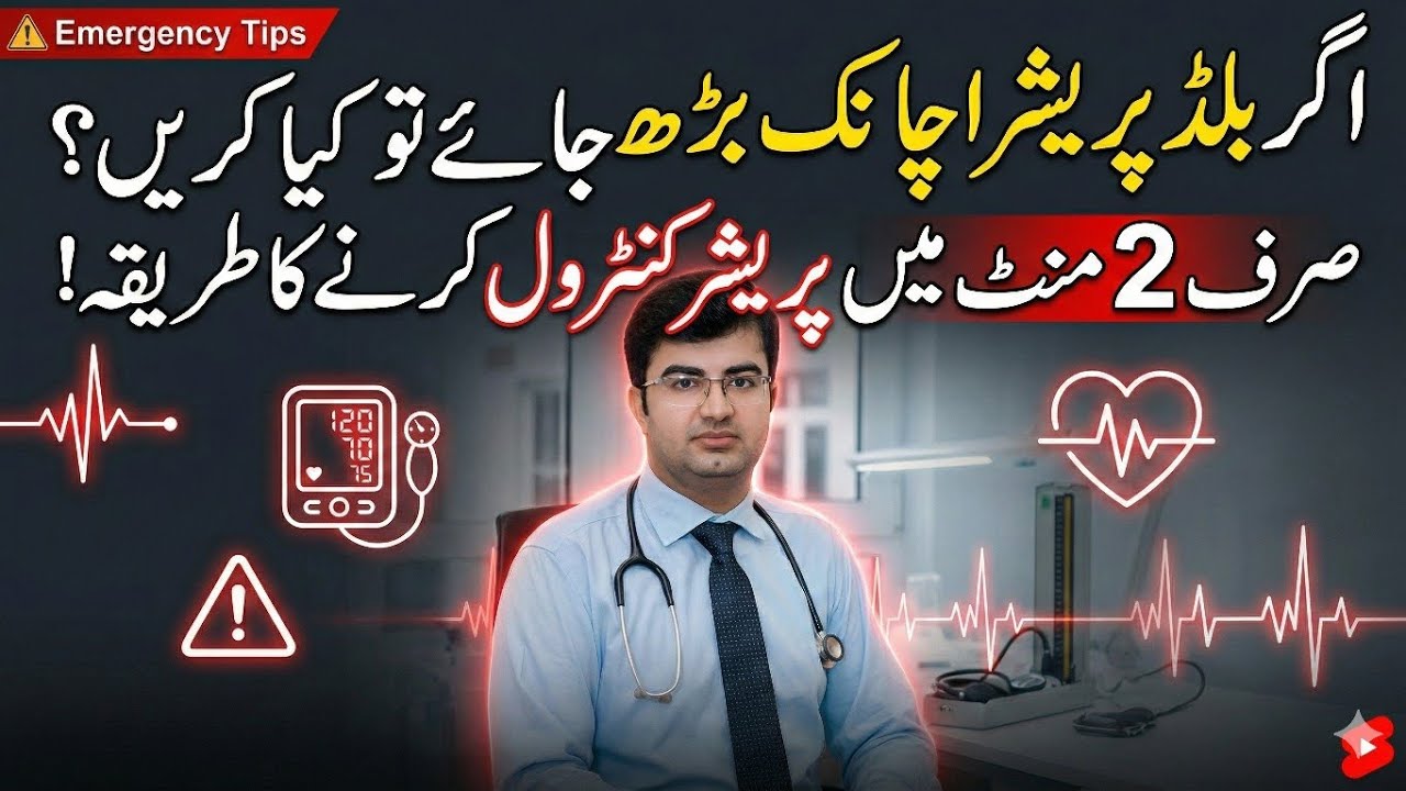 If Your BP Shoots Up Suddenly | Watch This NOW!