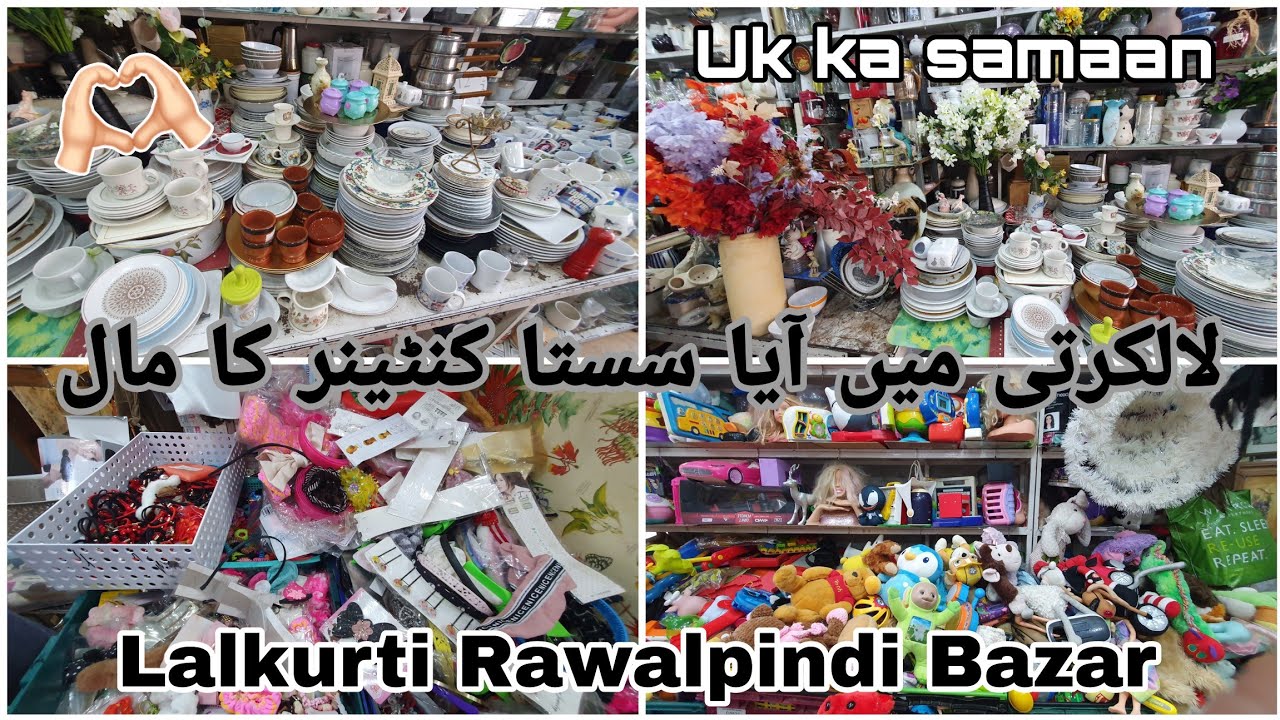 Container Market Shop Tour | Lalkurti,Rawalpindi | Best container shop | Ayesha's Cook & Vlog