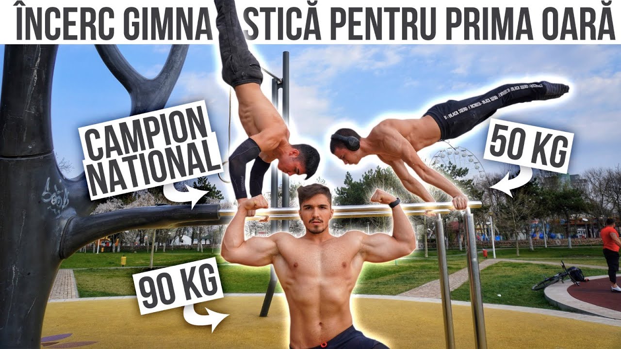 UN CULTURIST INCEARCA GIMNASTICA PENTRU PRIMA OARA *CALISTHENICS*