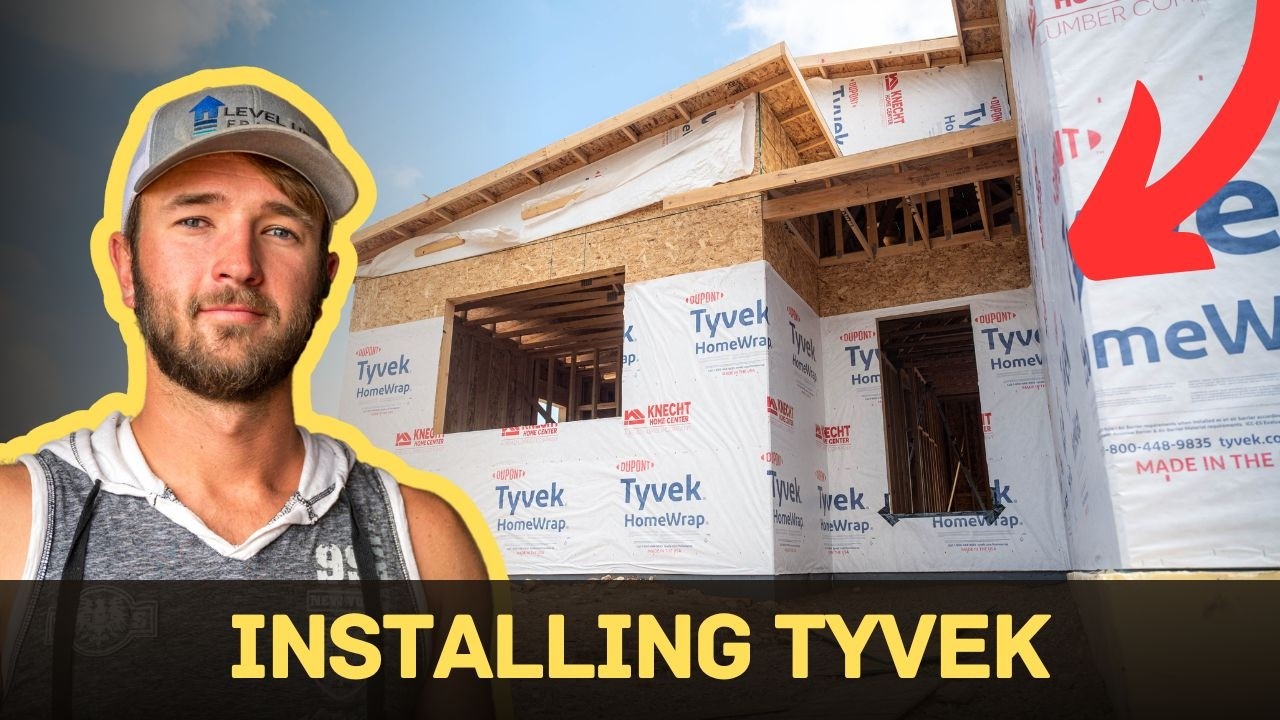Как установить Tyvek House Wrap | Полное пошаговое руководство с окнами, дверями и фронтонами