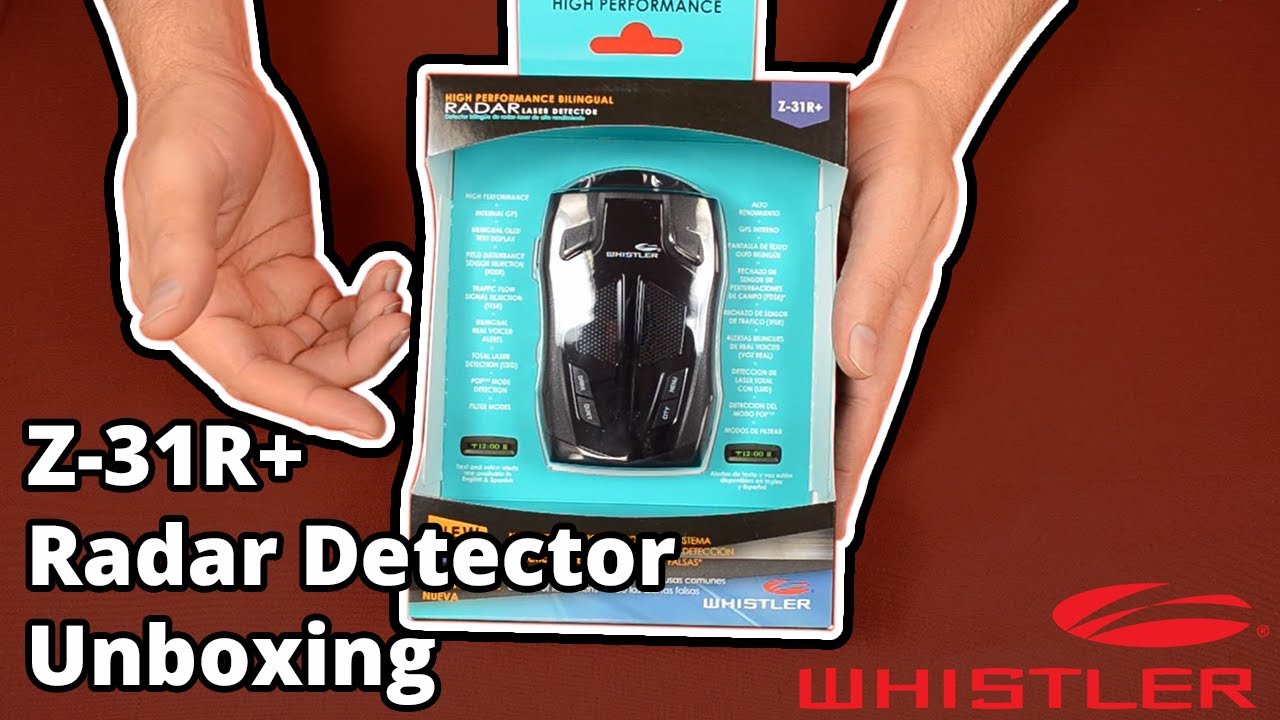 Radar Detector Whistler Group Z-31R+ Unboxing