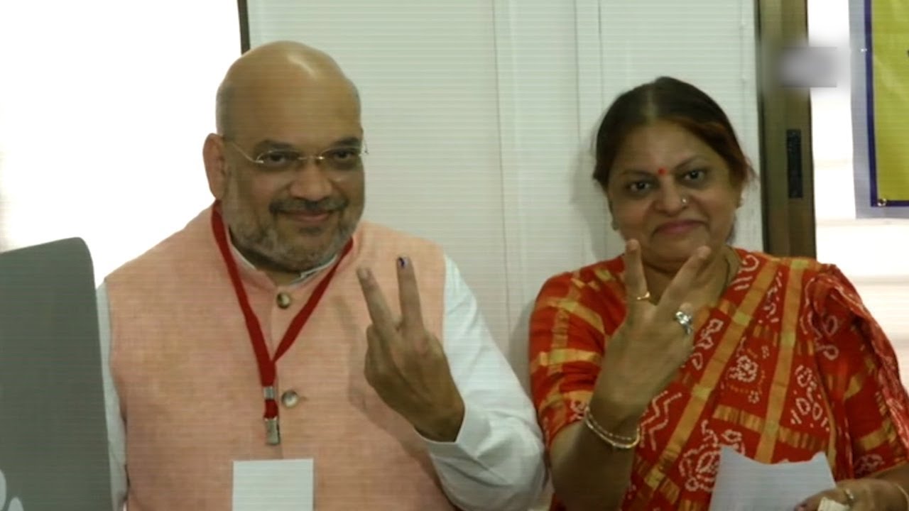Lok Sabha elections 2019: Amit Shah casts his vote