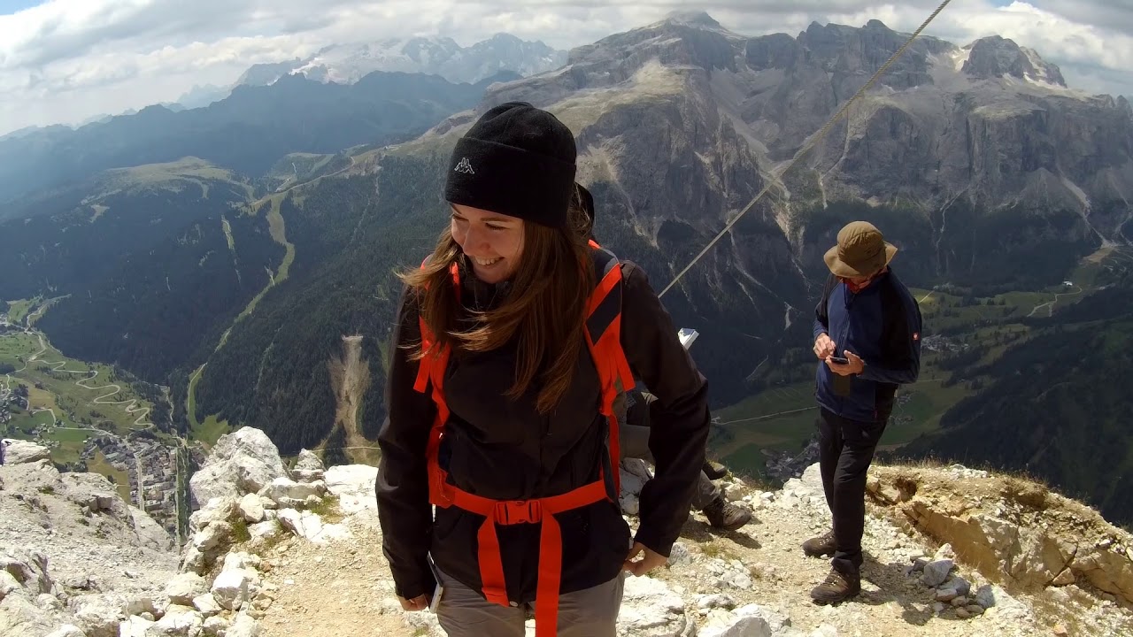 Sassongher peak - Dolomites