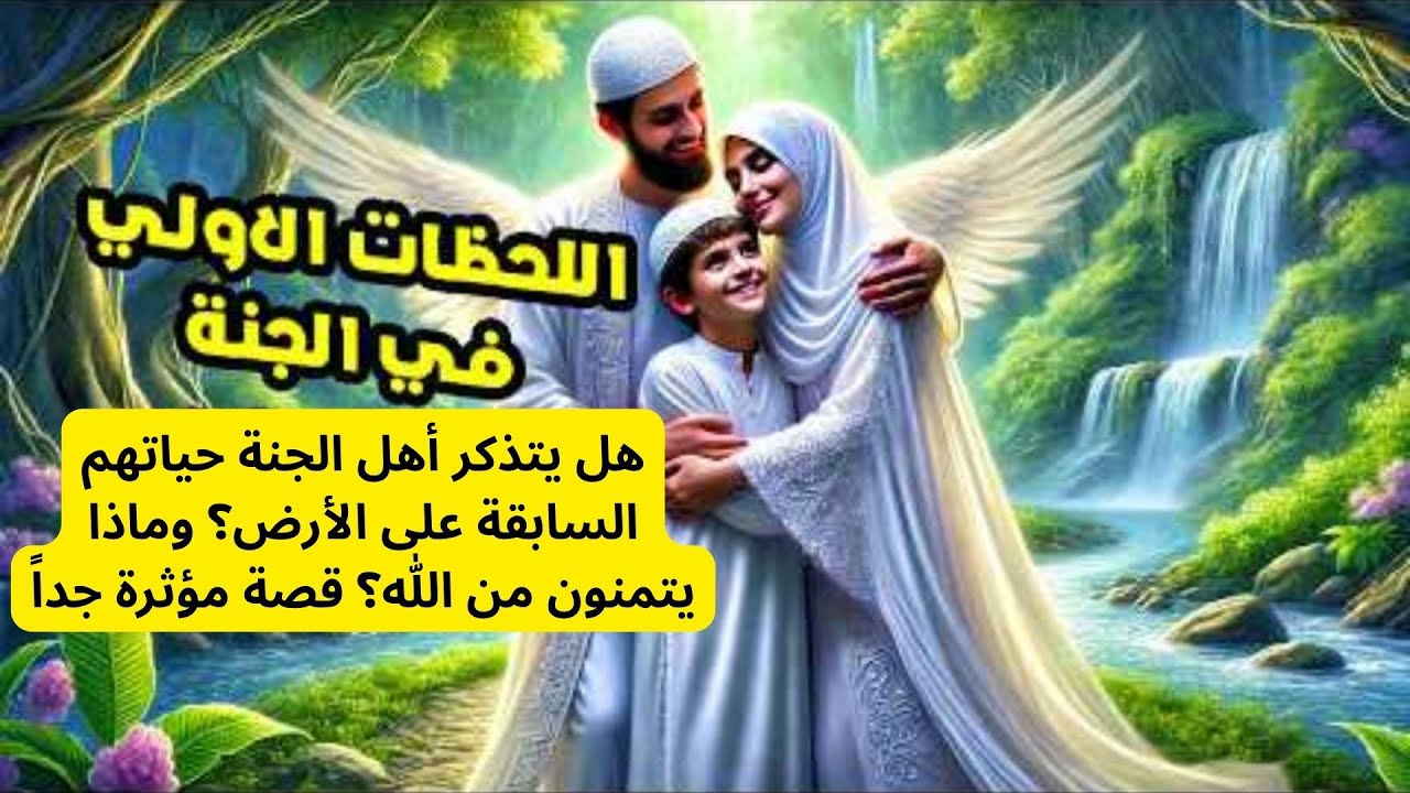 Peut-on Reconnaître sa Famille ; au Paradis ⁉️/كيف يعيش الإنسان في الجنة : وهل يجتمع  بعائلته و اهله