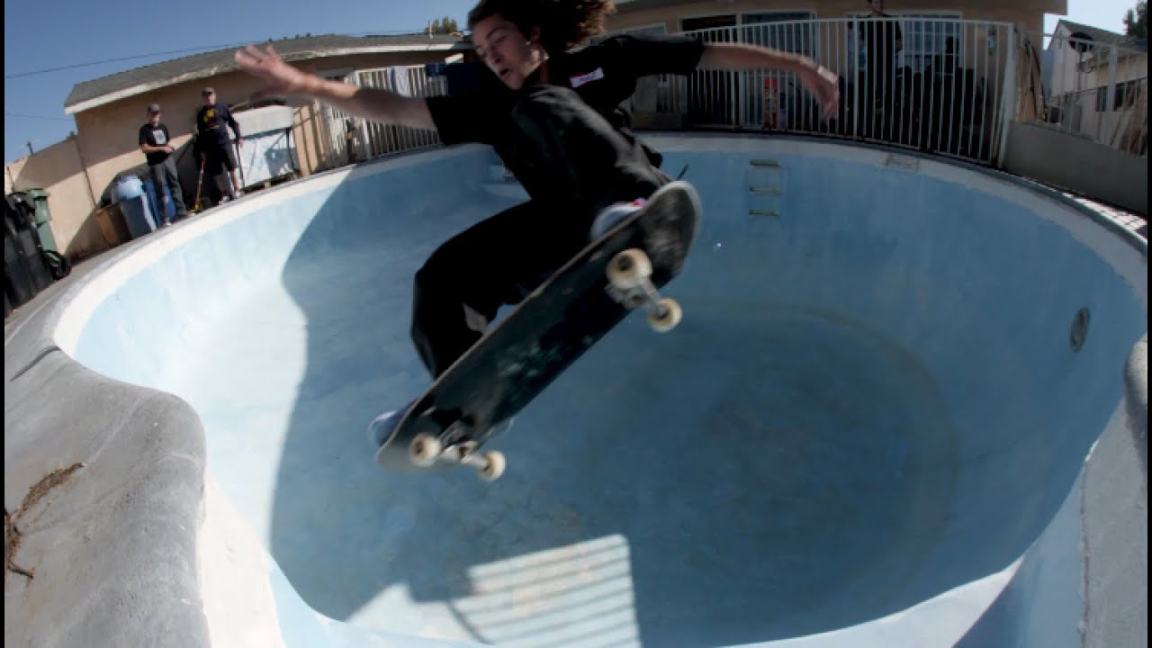 Backyard Barging 13 | Backyard Pool Skating With Tristan Rennie, Keegan Palmer, and More