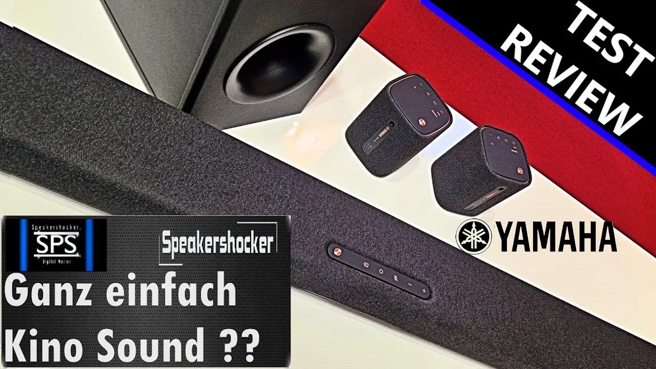 YAMAHA True X Bar 50A Soundbar Test | Review | Soundcheck. Dolby Atmos für krassen Kinosound zuhause