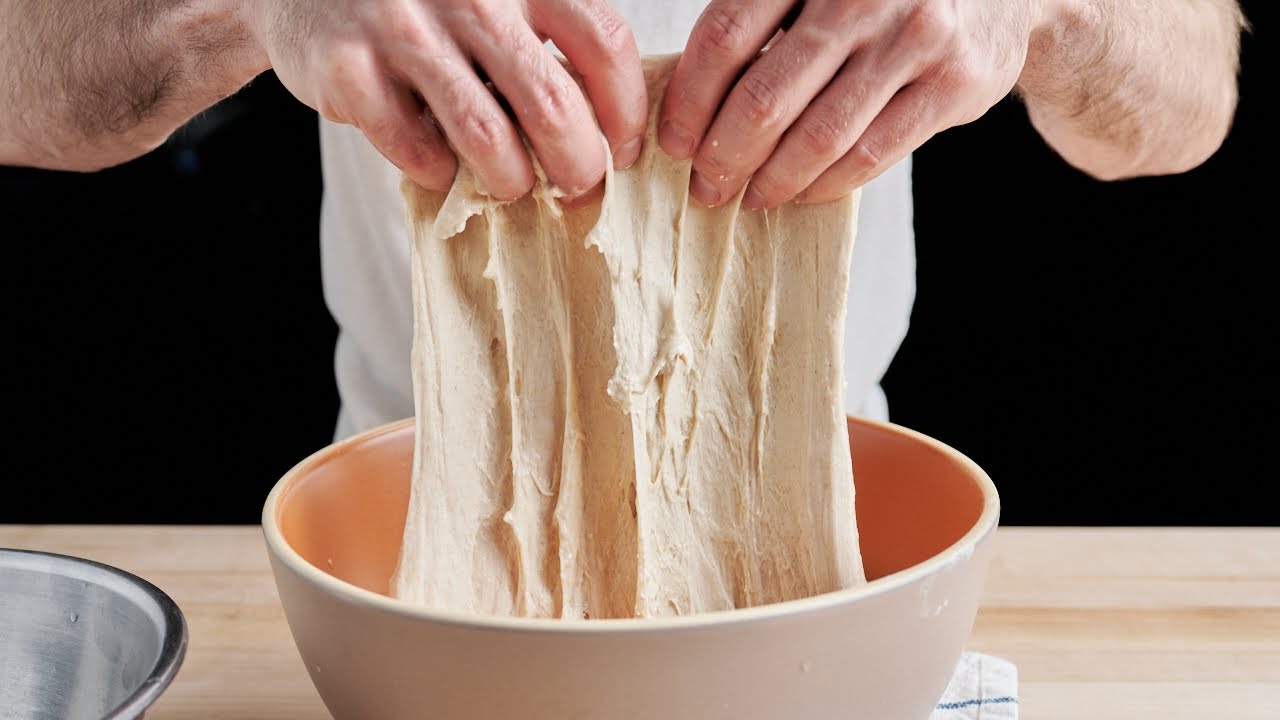 How to stretch and fold sourdough vigorously