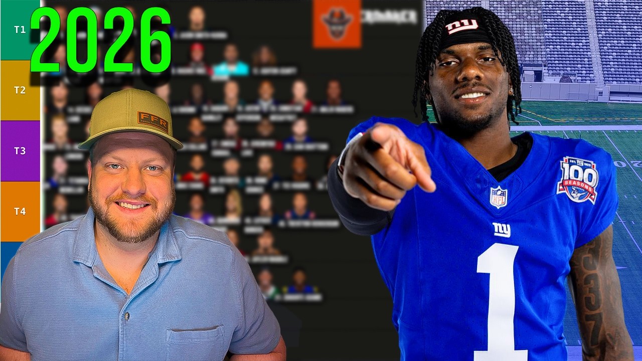 Top 60 Rankings for 2026 Fantasy Football (Overall)