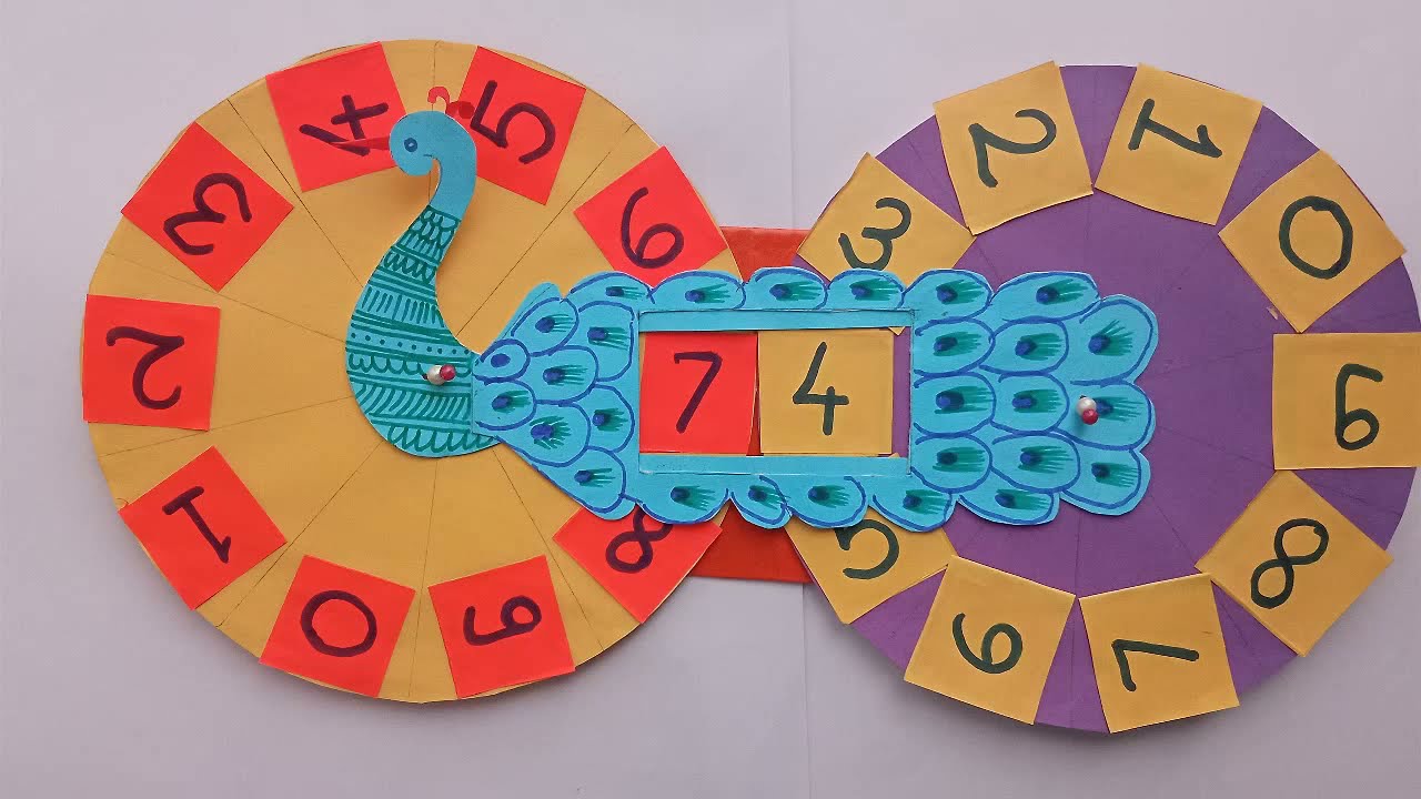 Maths working model | 0-99 numbers | TLM for primary school children |