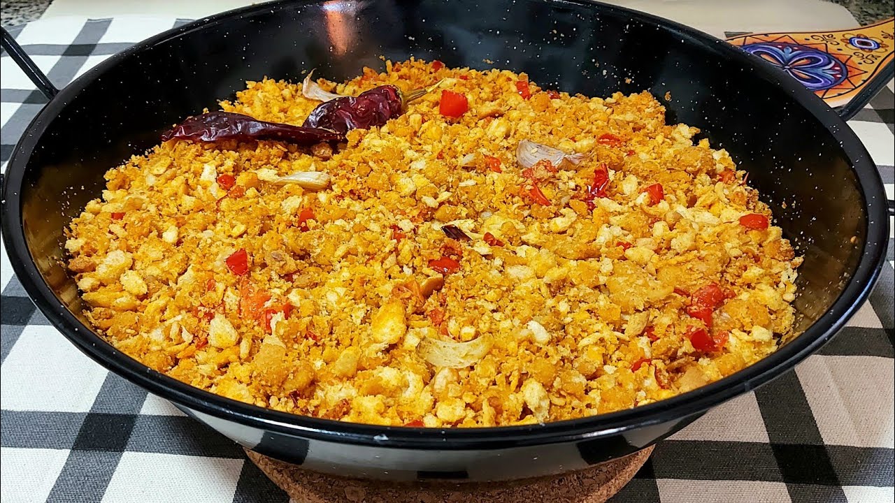 🥖 MIGAS VIUDAS EXTREMEÑAS 🥰 TAN SENCILLAS Y TAN BUENAS 🌶🧄// BEATRIZ COCINA