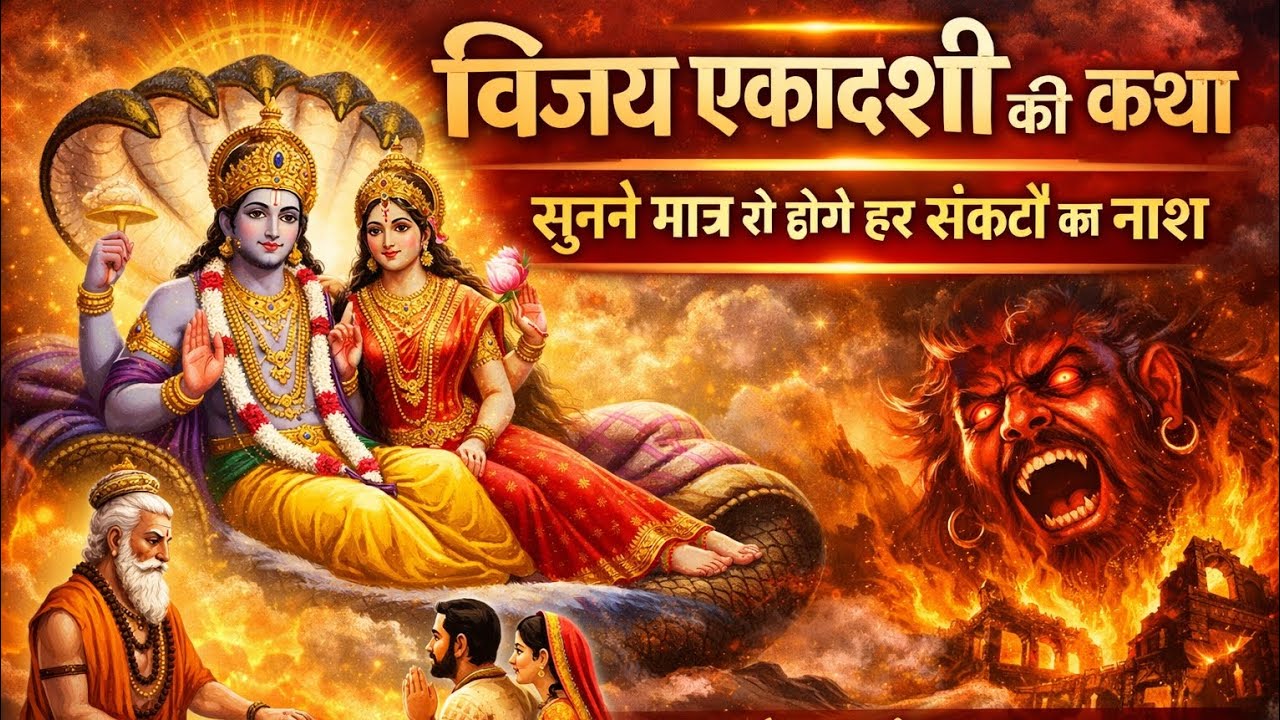 विजया एकादशी व्रत कथा | Vijay Ekadashi vrat katha | Vijay Ekadashi 2026| Ekadashi vrat katha #viral 