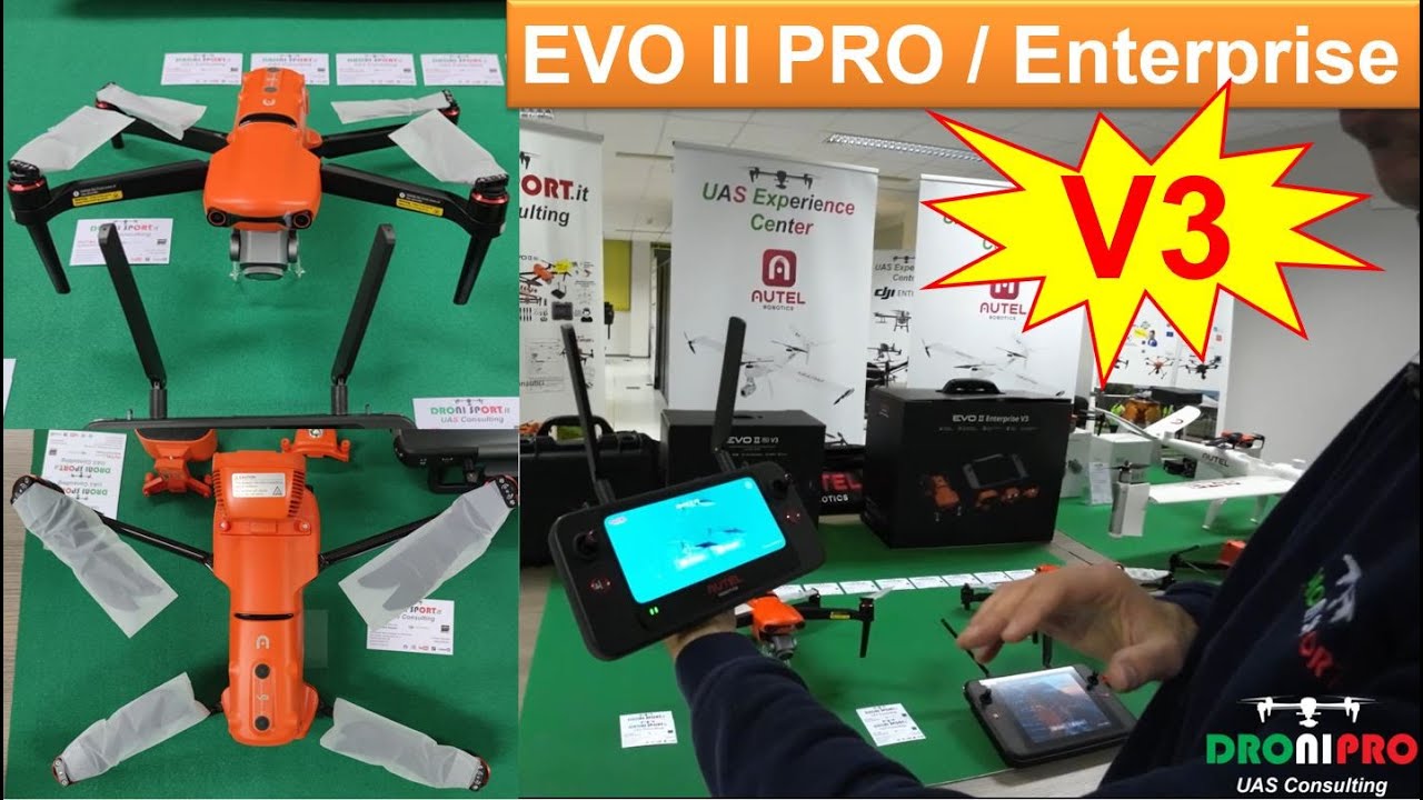 EVO II PRO / Enterprise V3 ecco la nuova Piattaforma UAS di Autel Robotics