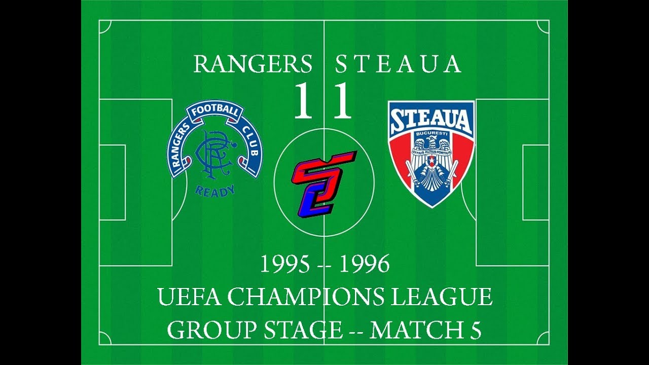 Glasgow Rangers 1-1 Steaua (1995/1996 UCL)