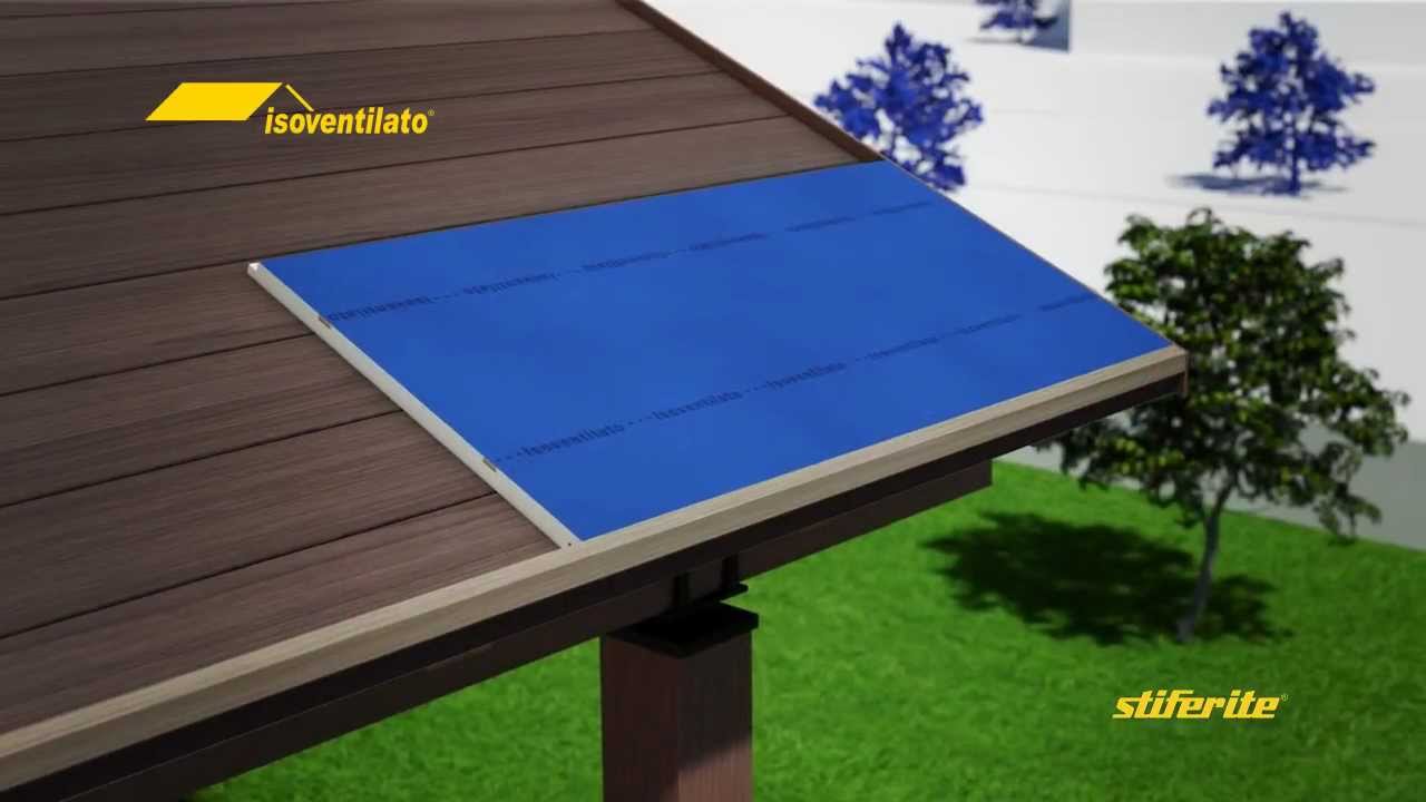 Isoventilato: Sistema termoisolante per coperture a falda ventilate e microventilate.