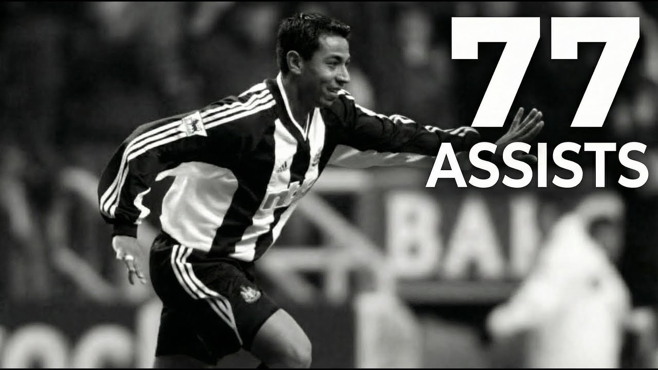 Nolberto Solano — All 77 Assists for Newcastle United (1998–2007)