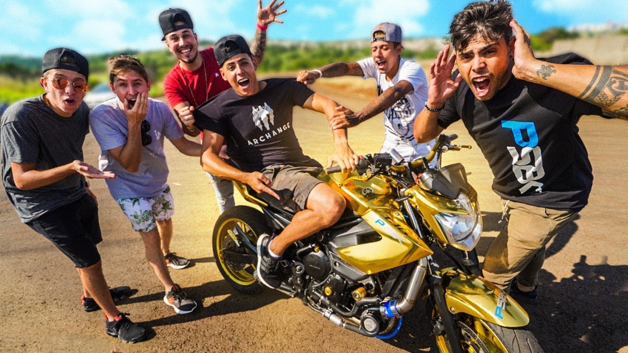 A REAÇÃO DOS MEUS AMIGOS AO VER A XJ6 TURBO!
