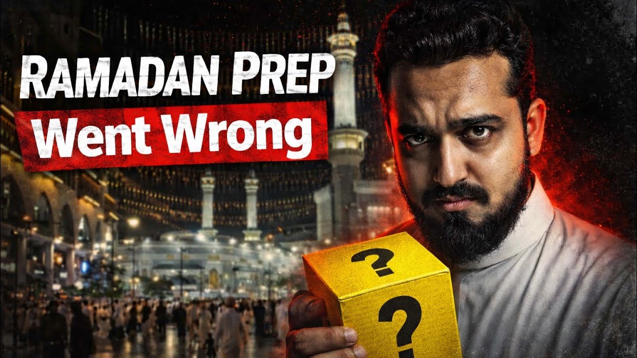 Ramadan Prep Went Wrong 😱 | We Can’t Go Madinah