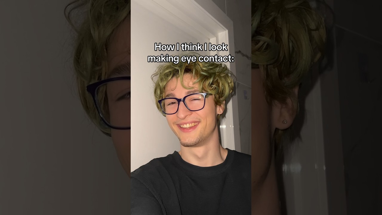 Eye Contact🧿#kirkiimad #tiktok #funny #real #relatable #eye #eyes #vs #shorts #short #meme #memes