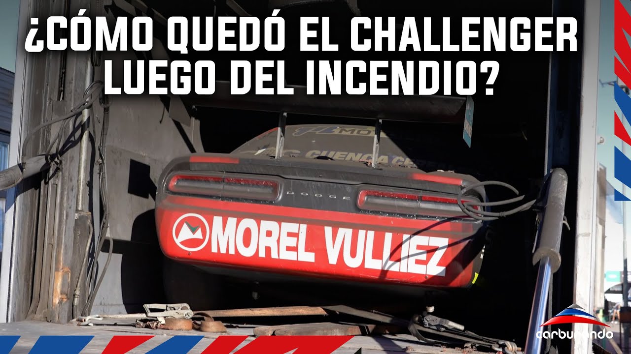 Turismo Carretera | Así quedó el Challenger de Trucco luego del incendio