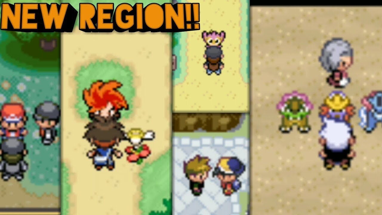Top 5 POKEMON GBA ROM HACKs with NEW REGION?!