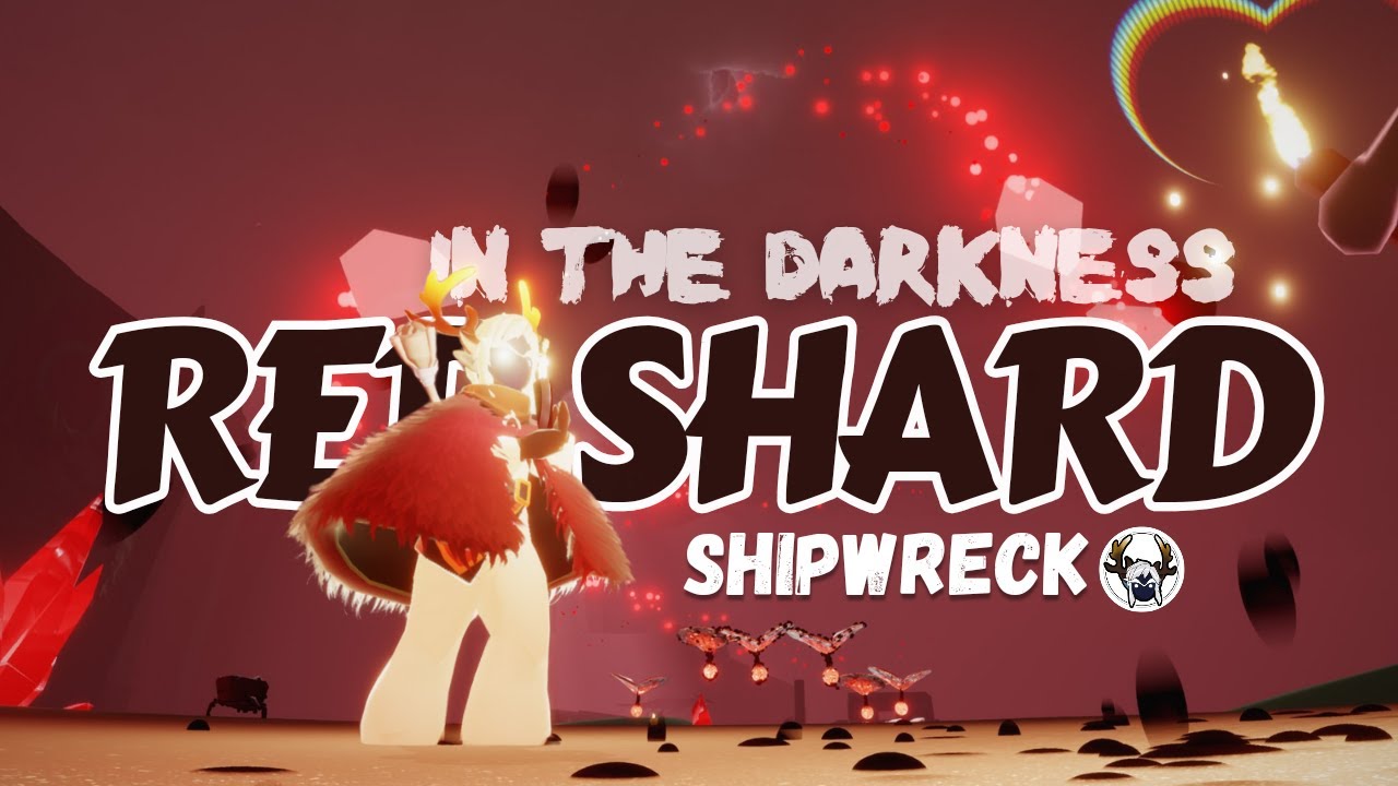 RED Shard in Golden Wastelands Shipwreck! | Sky Children of the light (sky cotl)