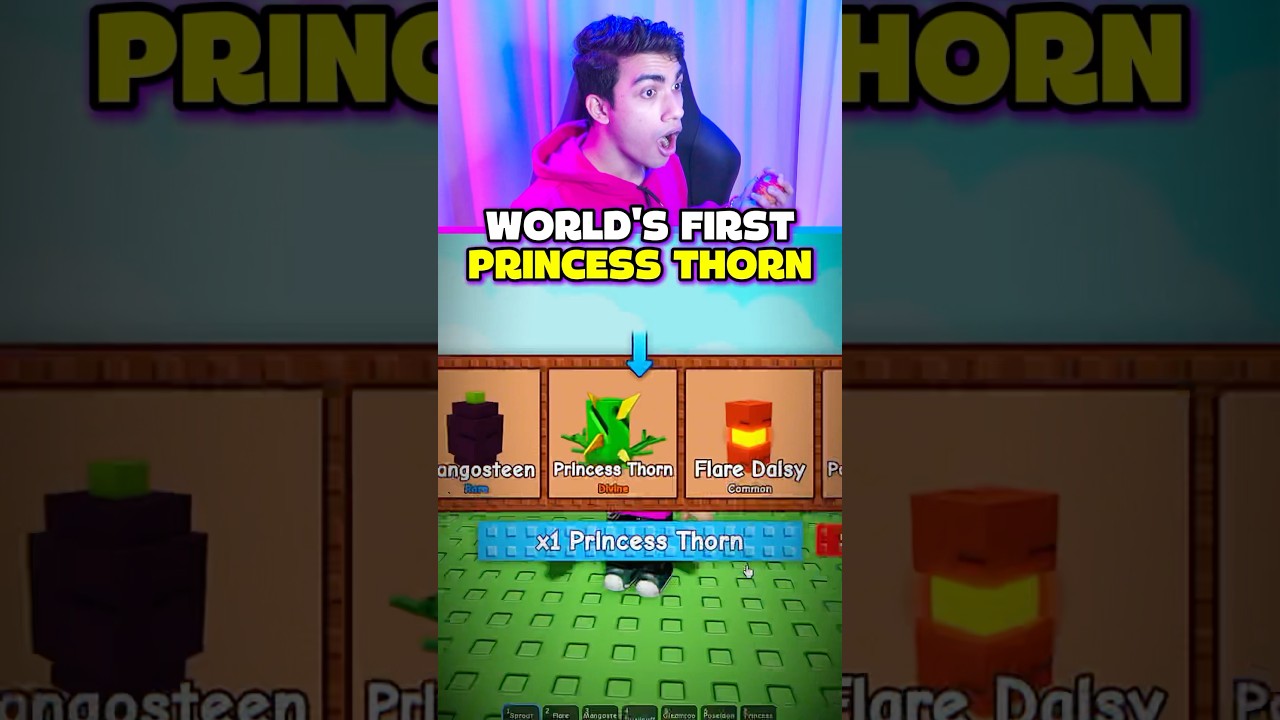 GATTU GETS PRINCESS THORN GROW A GARDEN 😱