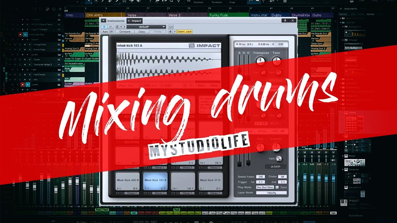 Mixing Drums Tutorial | Hip Hop / Trap Drums | Behind the MIX