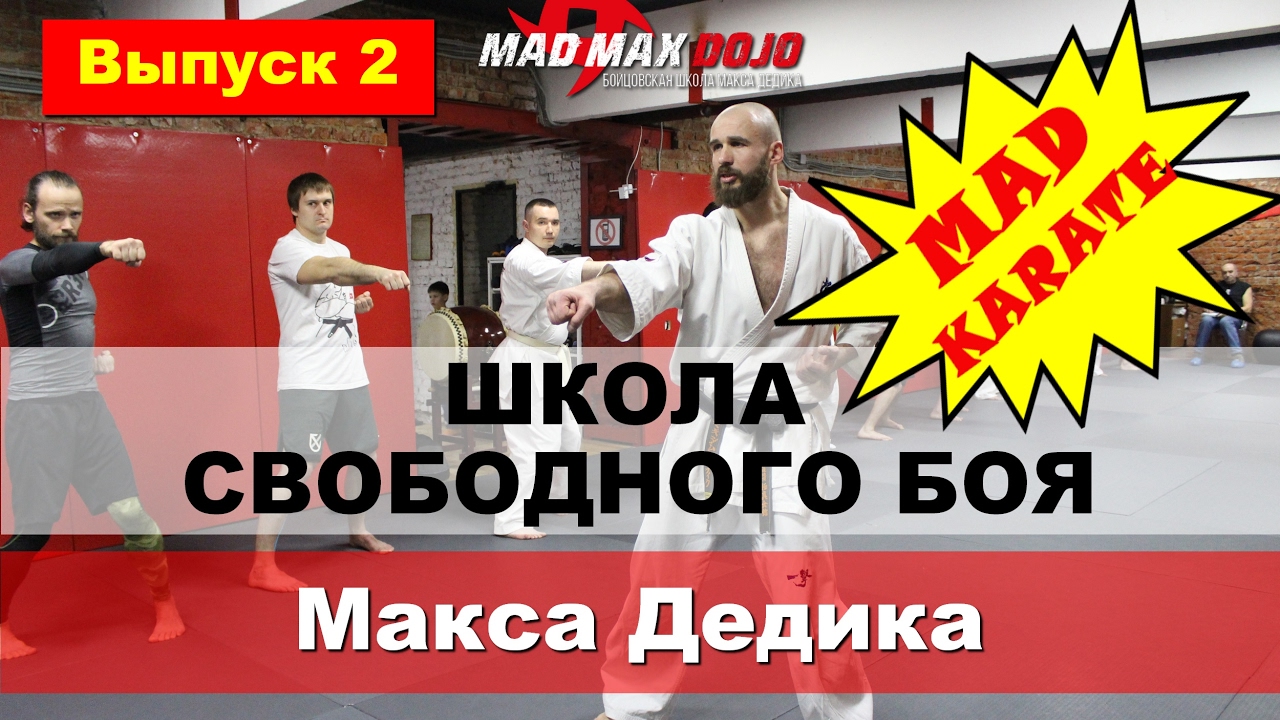 Макс Дедик: Школа свободного боя. MAD KARATE. Выпуск 2