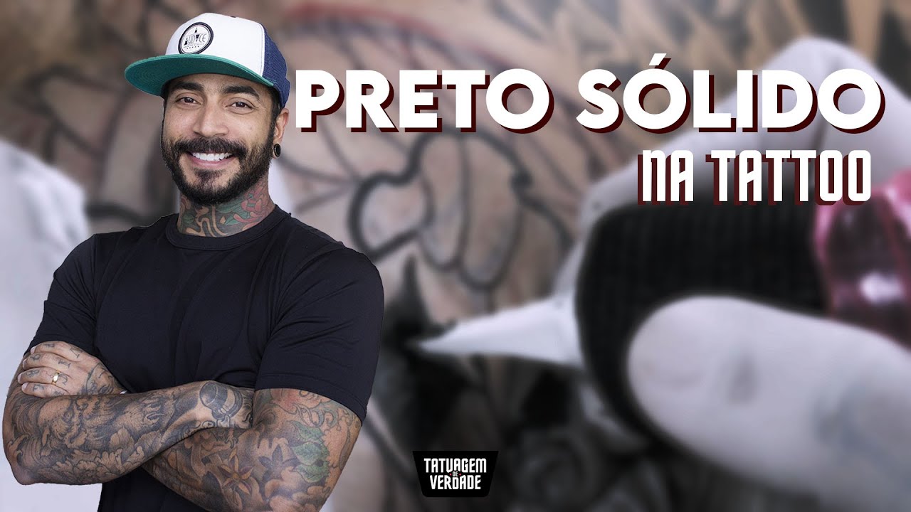 Como fazer um preto sólido na tattoo? Descubra o SEGREDO!