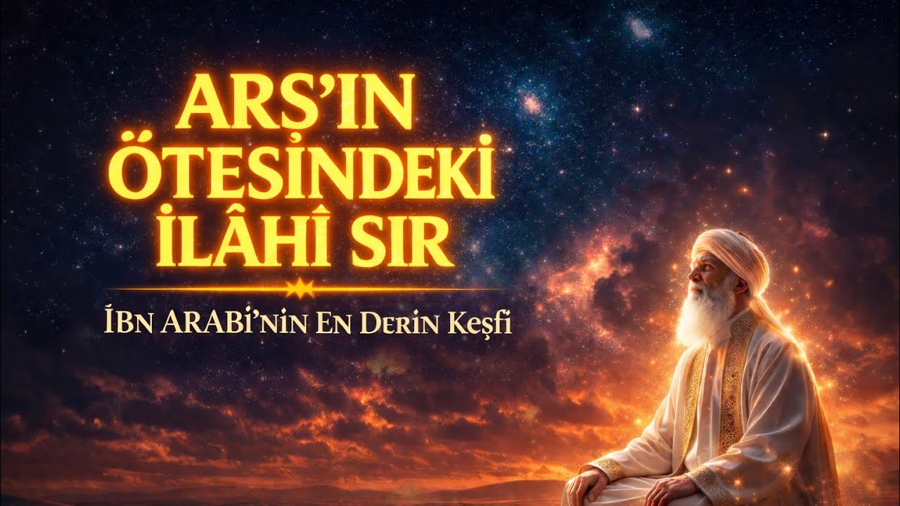 ARŞIN ÖTESİNDE Kİ İLAHİ SIR / LÂHUT ALEMİ - İBN-İ ARABÎ HAZRETLERİ 