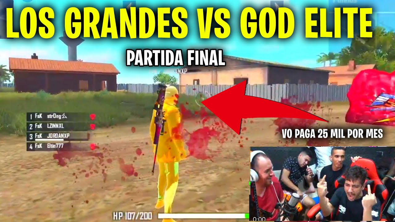 LOS GRANDES VS GOD ELITE, PARTIDA FINAL, GOD ELITE AMASSA, JORDAM RECEBE PROPOSTA DE 25 MIL REAIS!