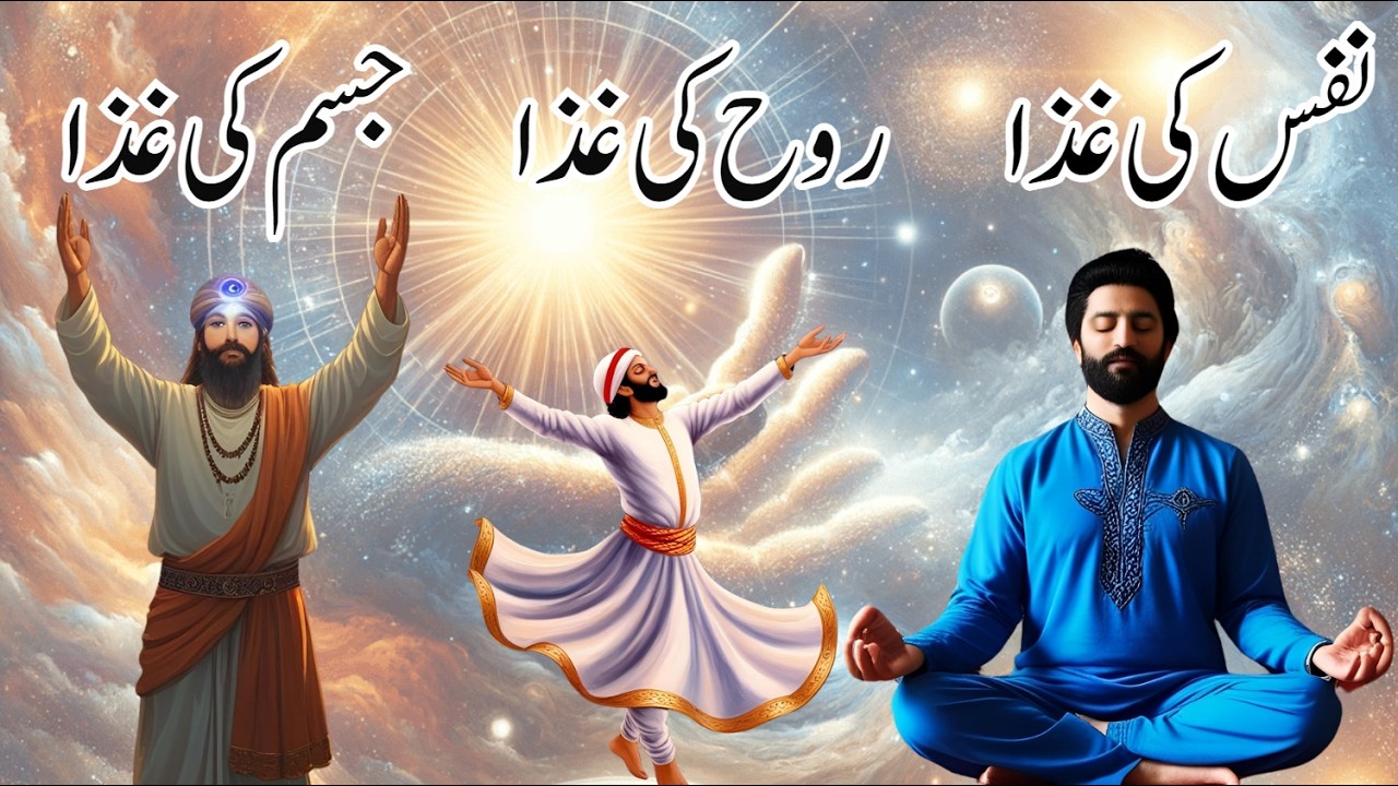 rooh ki ghiza kya hai - Khamoshi rooh ki ghiza - AL QURAN MURSHIDUN
