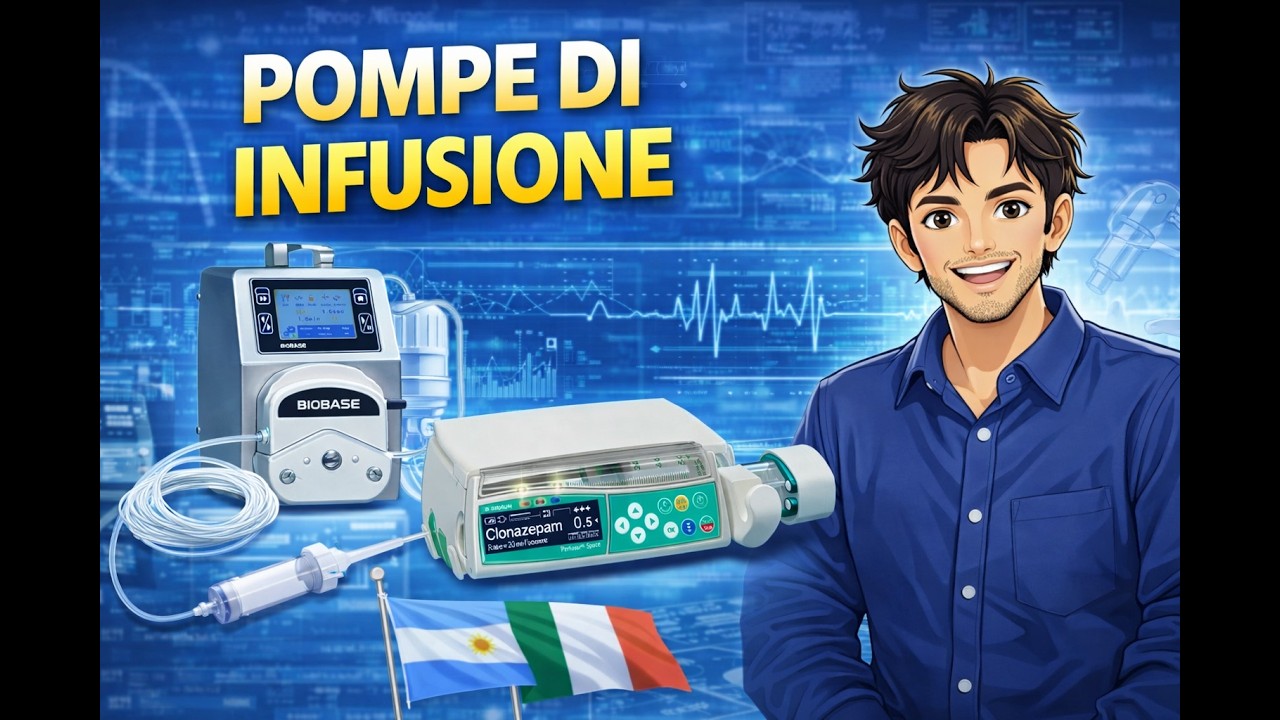 Pompe di Infusione: Principi di Funzionamento, Controllo, Sensori e Modellazione Fluidodinamica