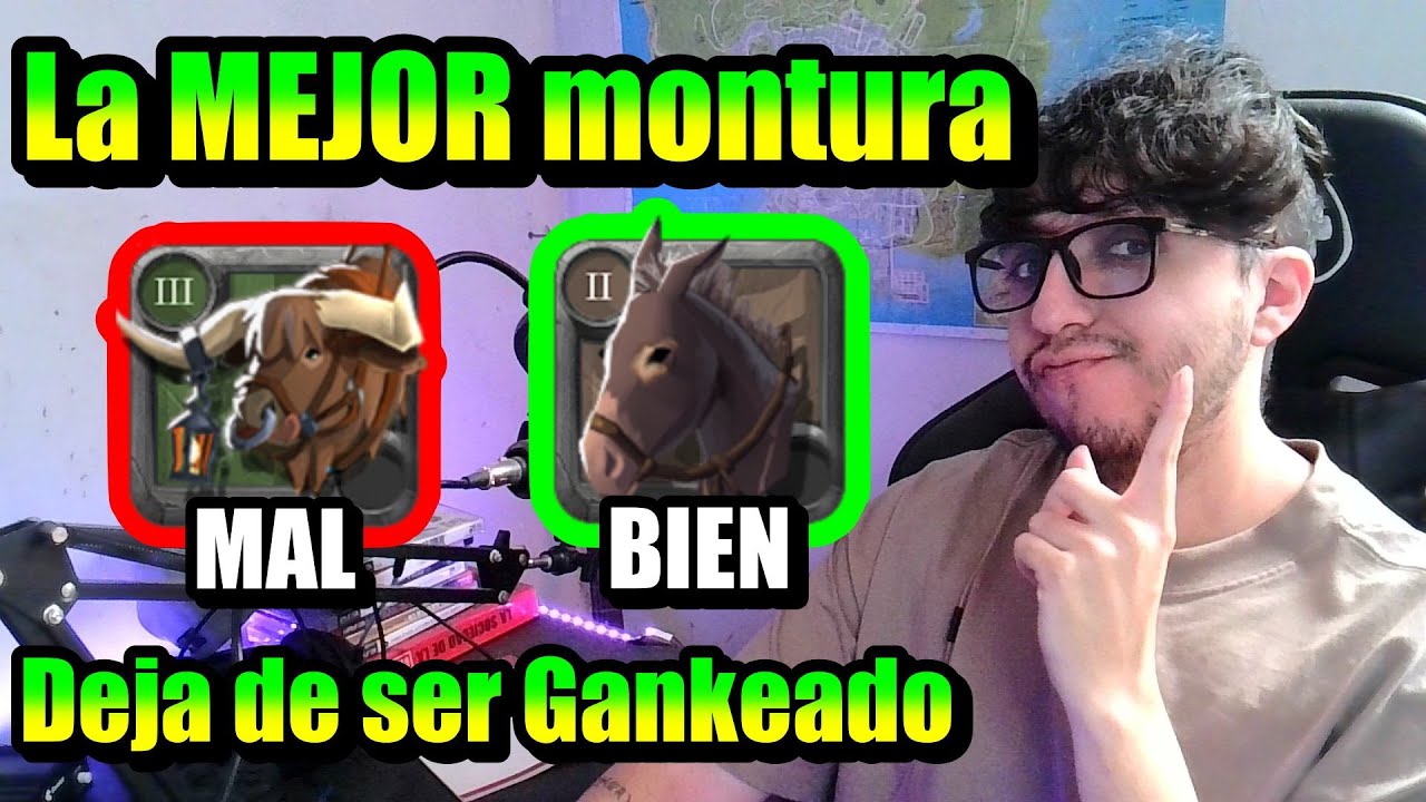 PRO GANKER comenta Que monturas son mas Difisiles de GANKEAR