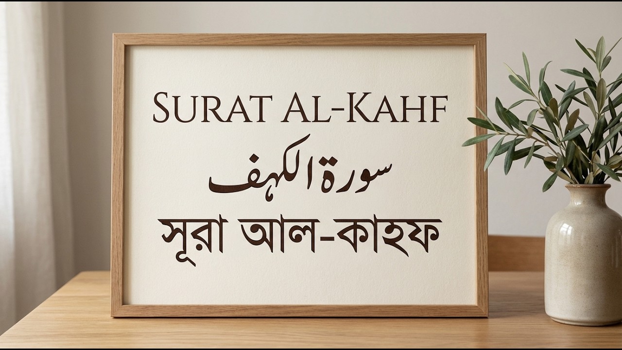 Surah Al-Kahf | Light on Friday سورہ کہف | جمعہ کی روشنی