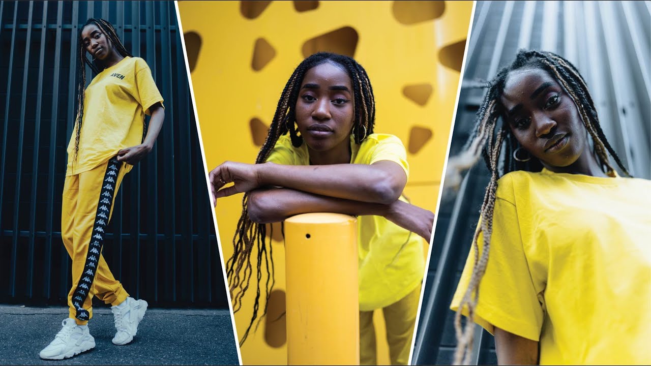 Creative VIBRANT Portrait Photography | Yellow Design Project