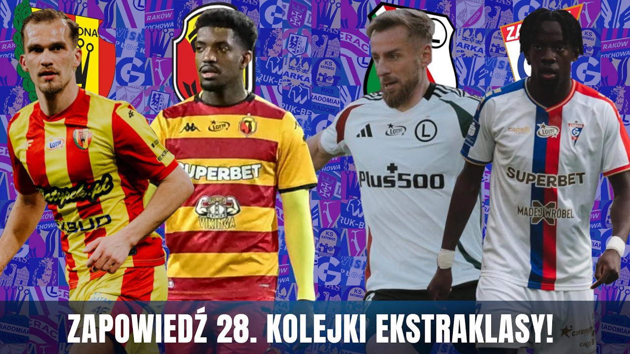JAGIELLONIA JEDZIE DO KIELC, LEGIA GRA Z G&Oacute;RNIKIEM, ZAPOWIEDŹ 28. KOLEJKI | superESA podcast