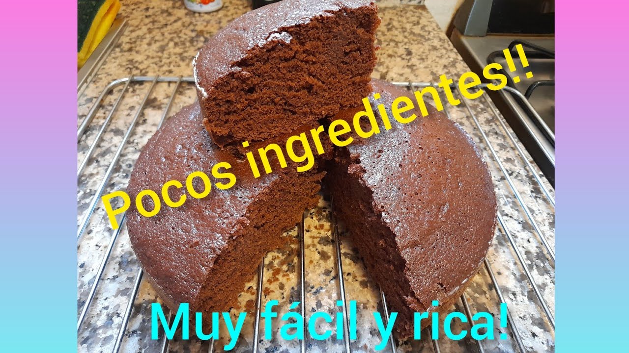 Torta/Biscochuelo Nesquik | Receta Super fácil y muy rica! Ingredientes + paso a paso