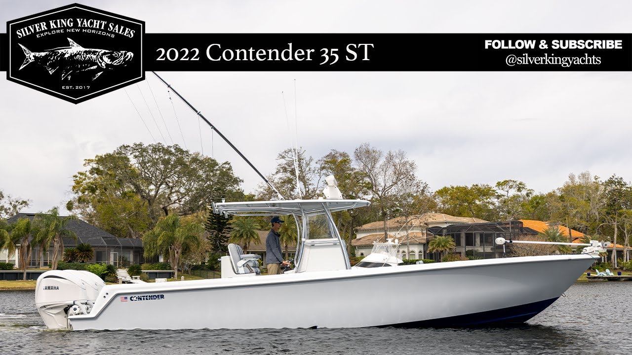 Contender 35 ST Video Walk Through l Contender Boats l Silver King Yachts Jacksonville Florida